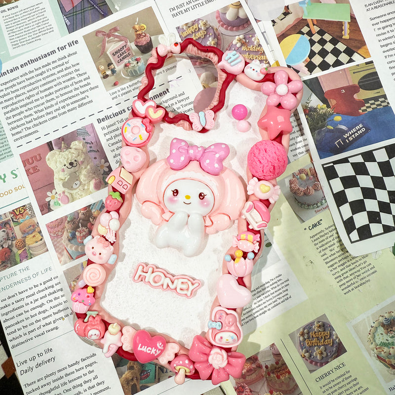 Diy Sanrio My Melody phone case