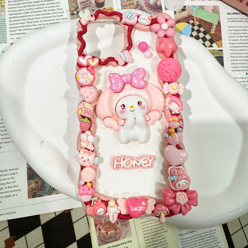 Diy Sanrio My Melody phone case