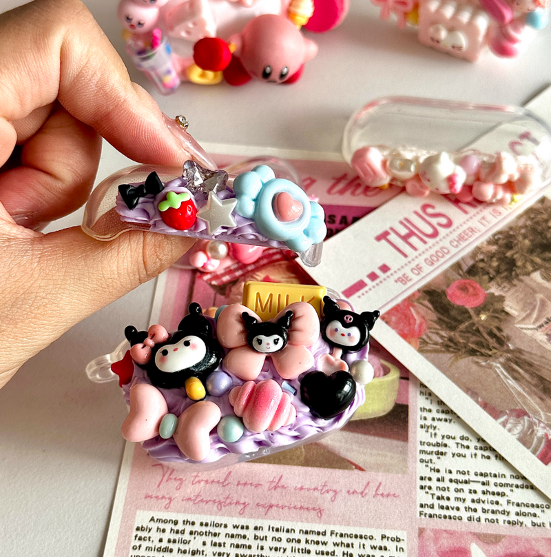 Sanrio Kuromi DIY AirPods Case