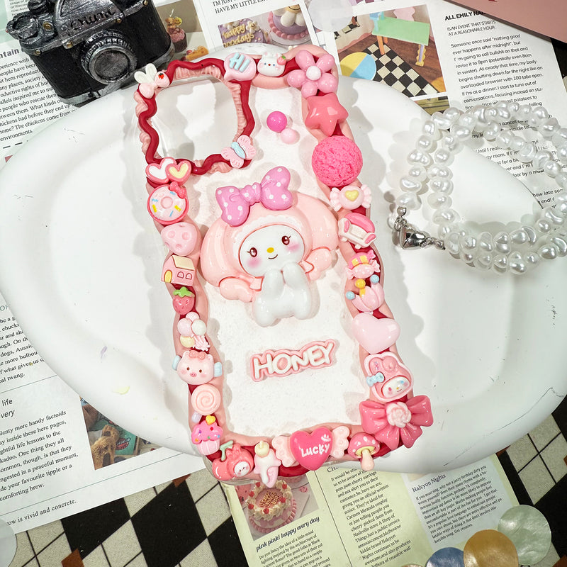 Diy Sanrio My Melody phone case